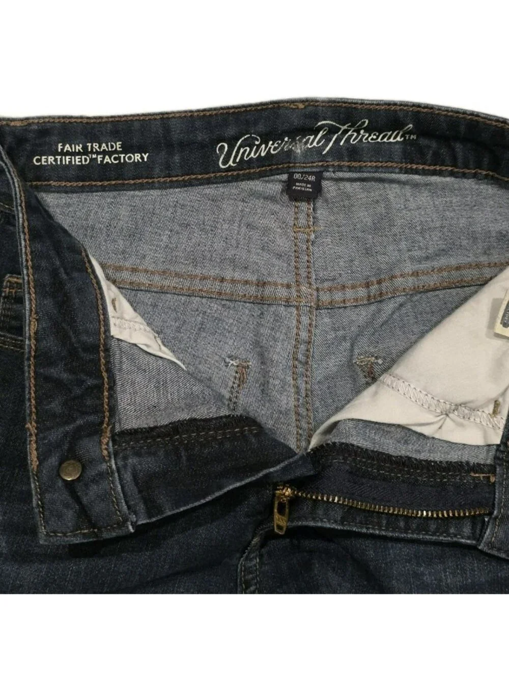 River Rat Cutoffs – Handmade Denim Shorts | Upcycled Jeans | Size 00